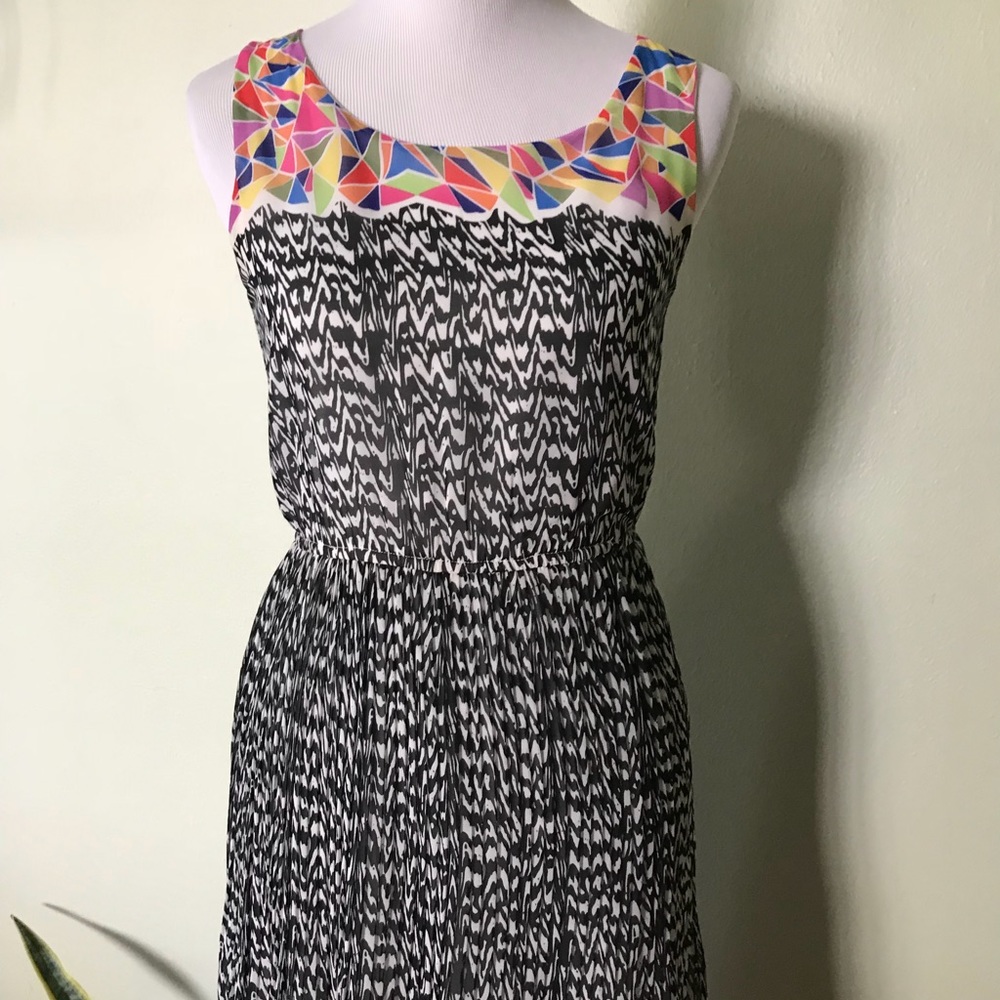 Multi Patterned Artist Dress - Picture 5 of 8